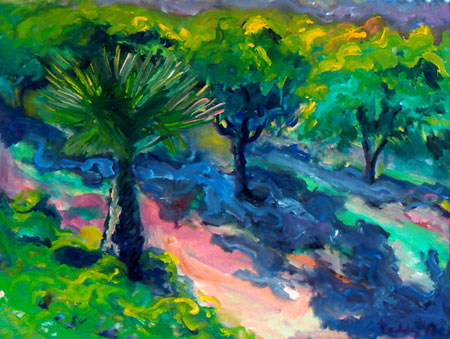 Lombardi's Palm Oil on Canvas