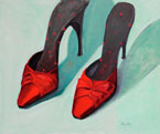 Red Shoes Painting