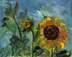 Taos Sunflower Painting